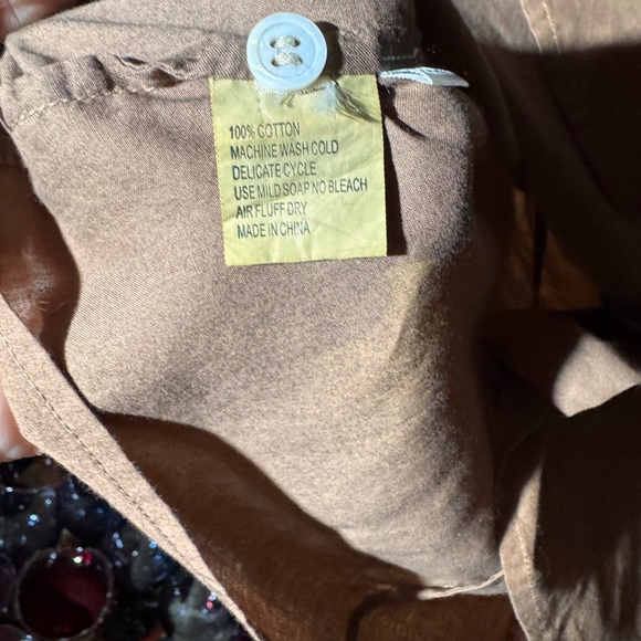 Beautiful A La Carte Tan Whipstitch Vegan Suede Women's Blazer - Picture 10 of 10